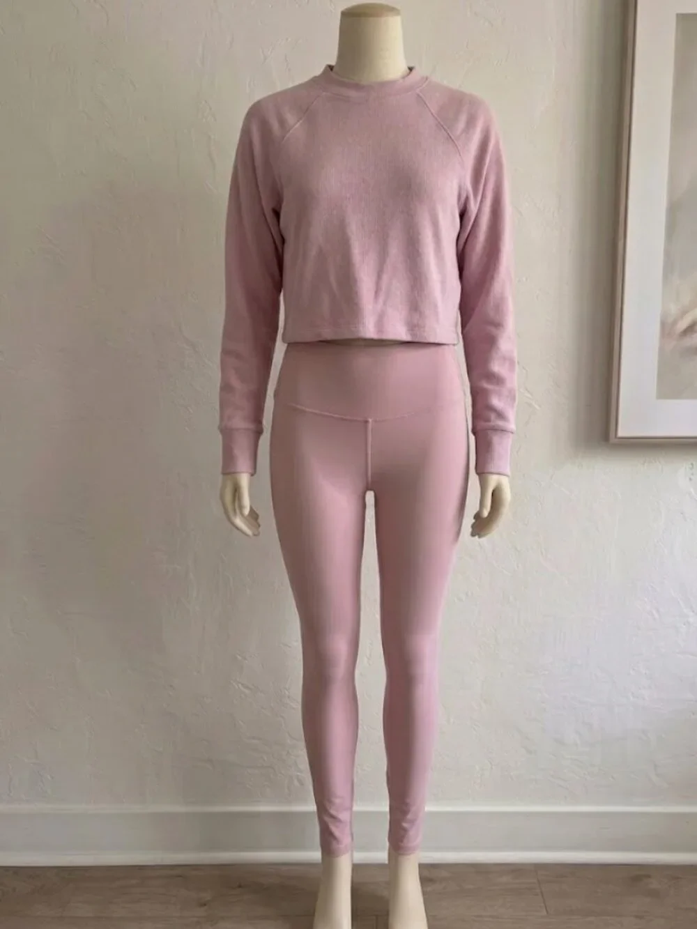 Matching Pink Athleisure Set - Size XS